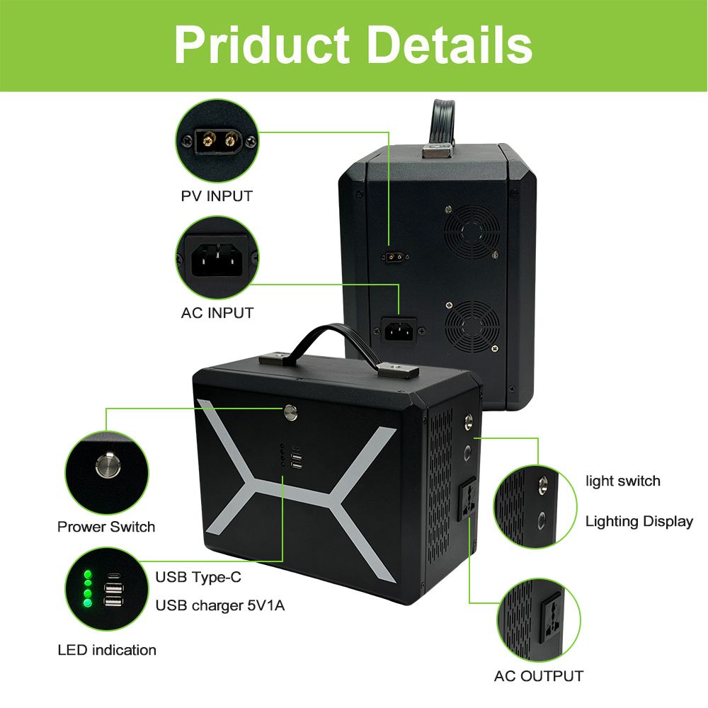 Outdoor Camping Warehouse - 500W 220V 230V Universal plug Shipping
