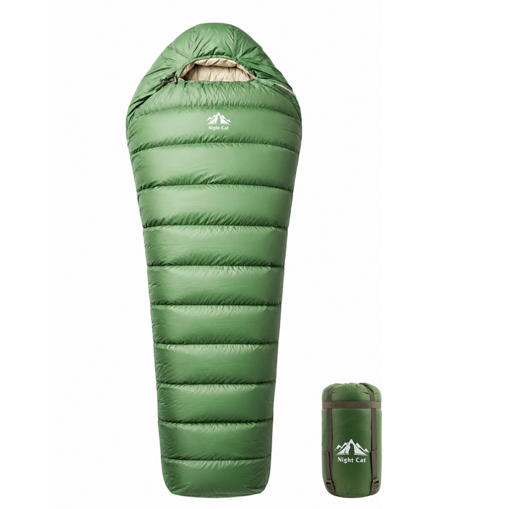 Ultralight Sleeping Bag - Night Cat Down Sleeping Bag: 600