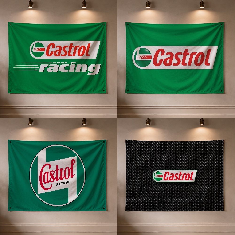 C-Castrol Moto Oil Brand Flag  - đánh giá và giá Outdoor Camping Brands