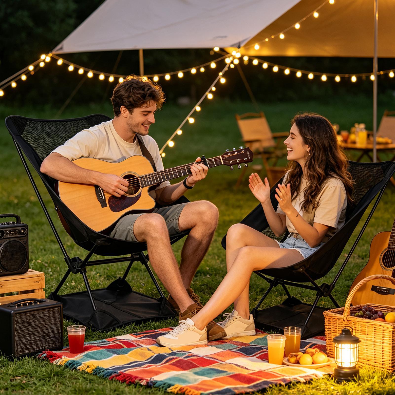 Ground Sheet Camp Chairs Light - đánh giá và giá Outdoor Camping Loveseat