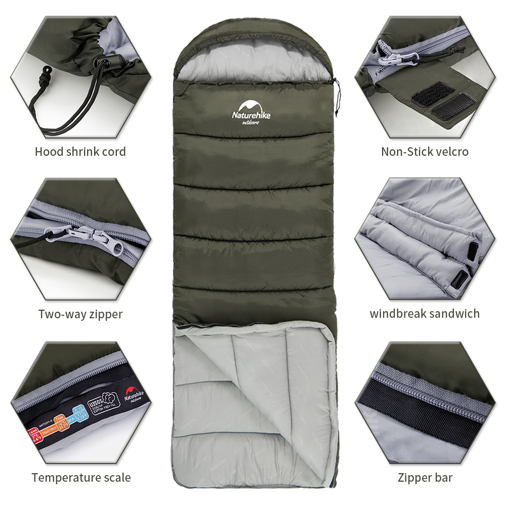 Naturehike Camping Sleeping Ba - đánh giá và giá Ultralight Sleeping Bag