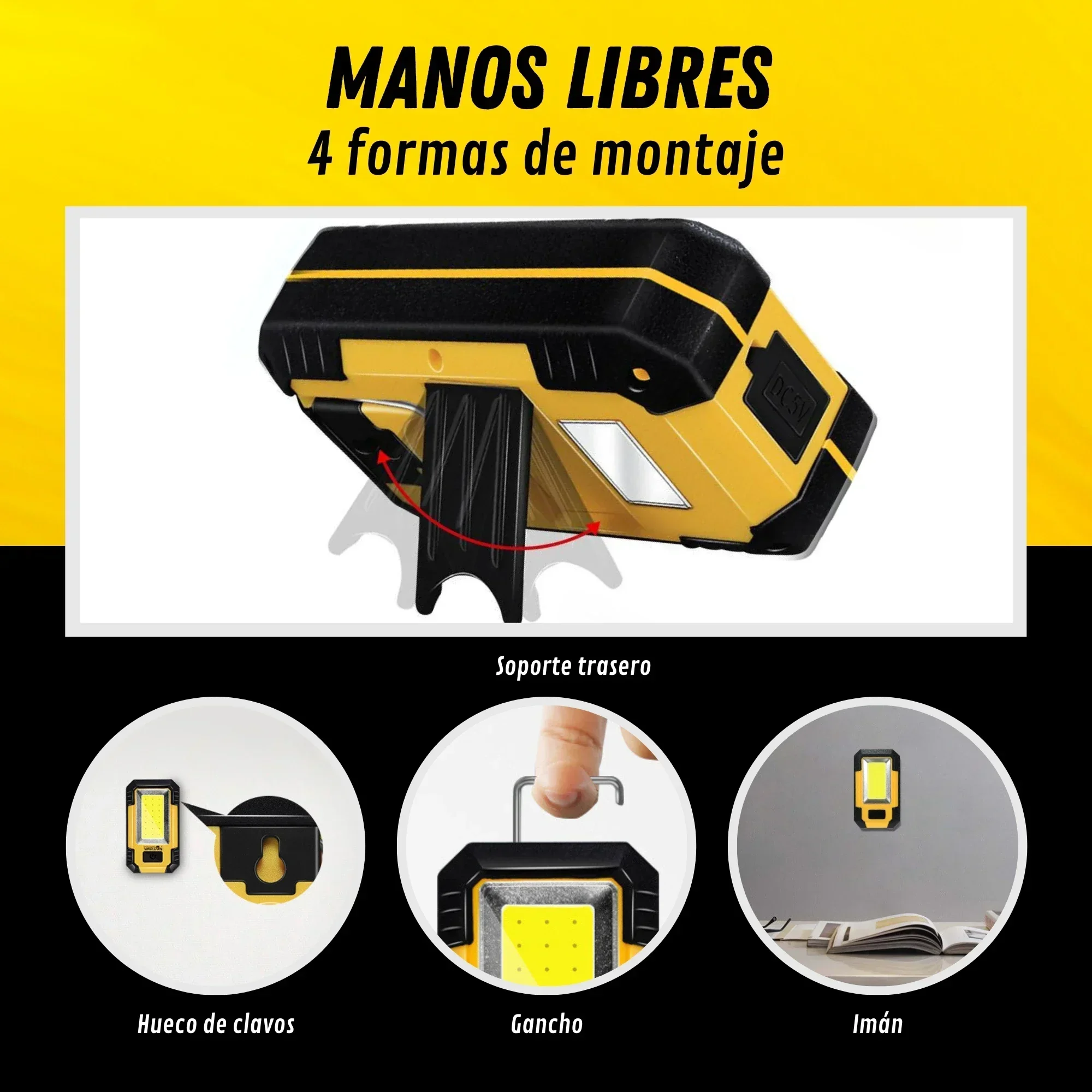 Rechargeable 4000MaH Work Ligh - đánh giá và giá Outdoor Camping Light Portable
