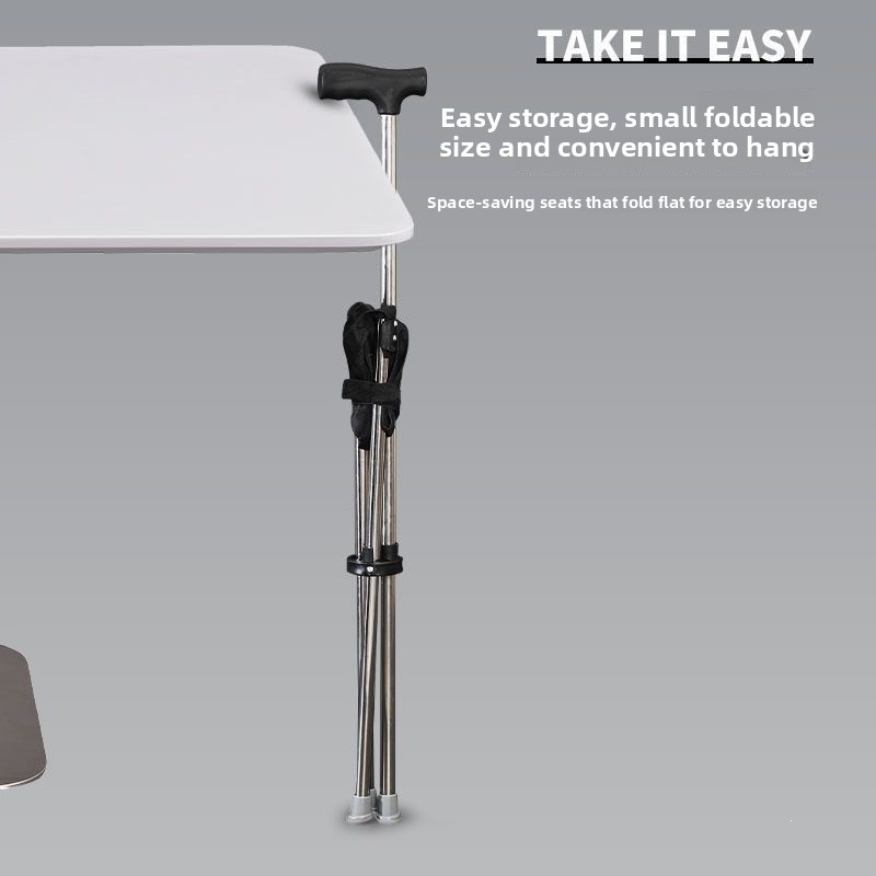 2-in-1 Folding Cane and Chair  - đánh giá và giá Outdoor Camping Activities