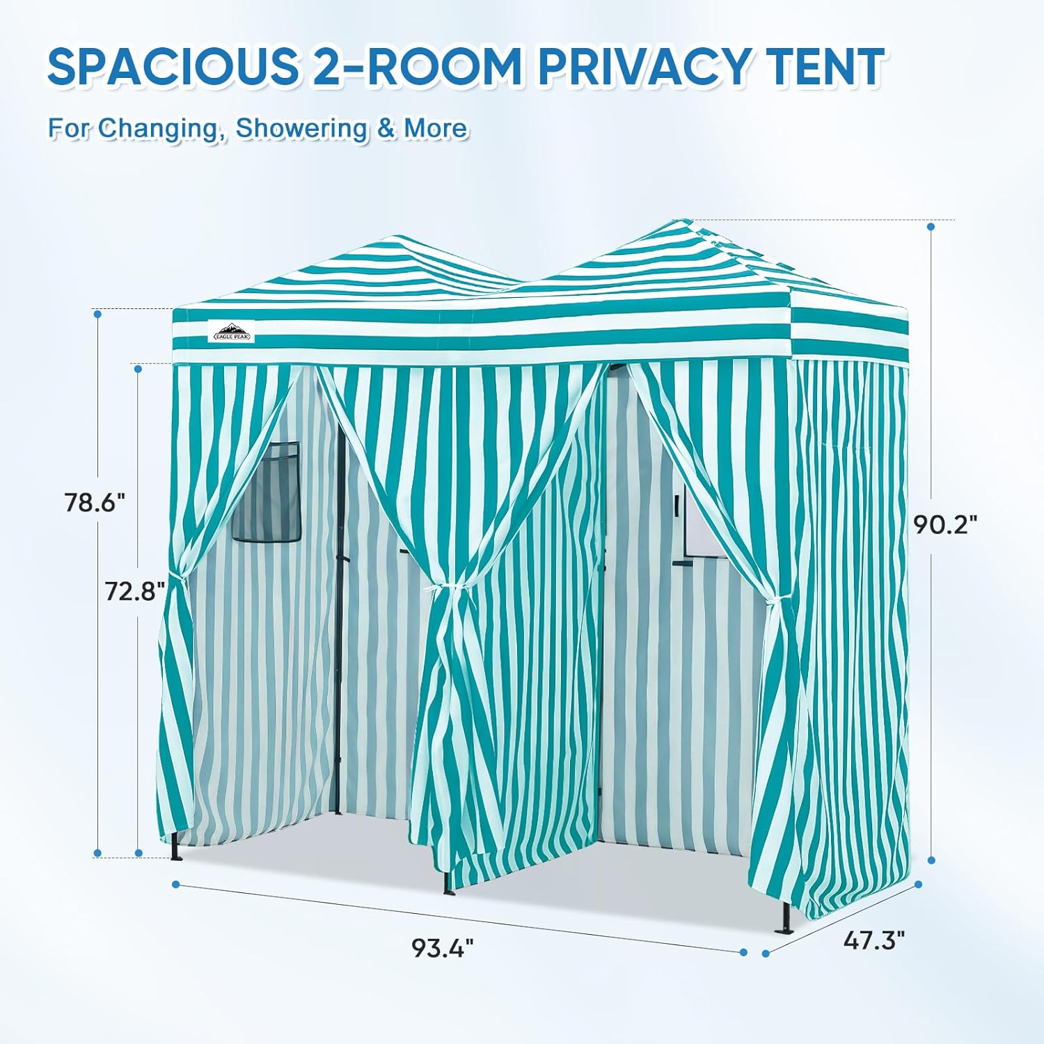 Outdoor Portable 2-Room Pop Ch - đánh giá và giá Camping Tent