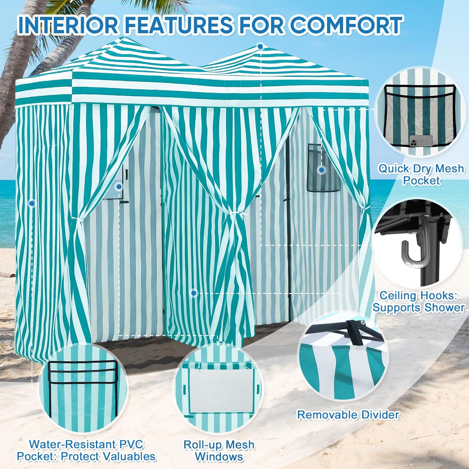 Outdoor Portable 2-Room Pop Ch - đánh giá và giá Camping Tent