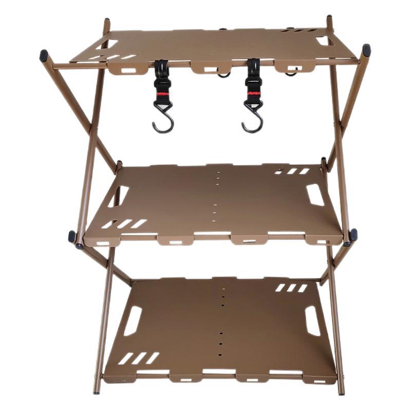 3-Tier Foldable Camping Storag - đánh giá và giá Outdoor Camping And Glamping