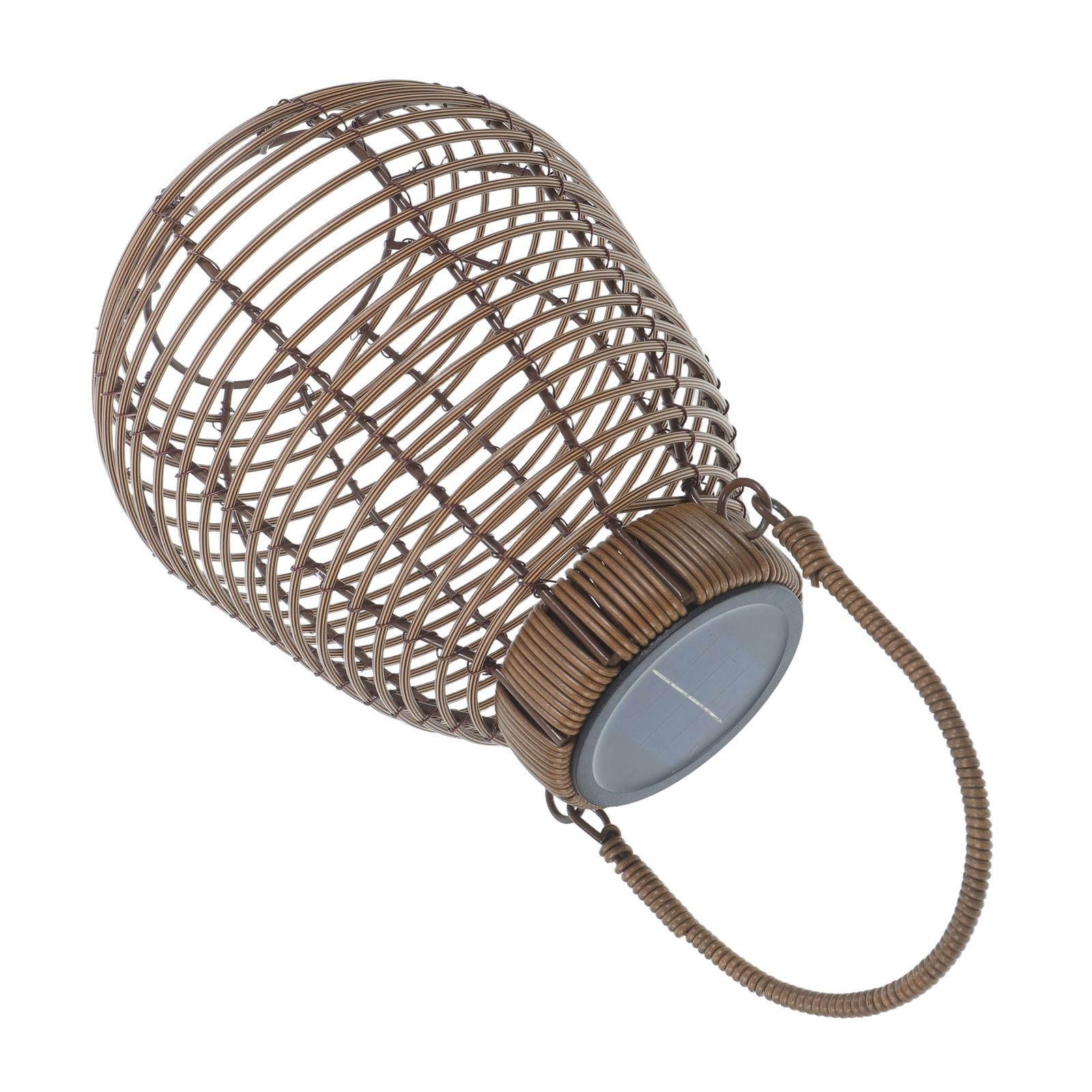 Solar Rattan Lantern Outdoor G - đánh giá và giá Outdoor Camping Lamp