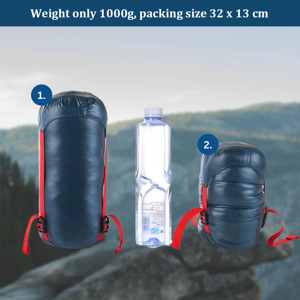 Sleeping Bag Ultralight Duck D - đánh giá và giá Ultralight Sleeping Bag