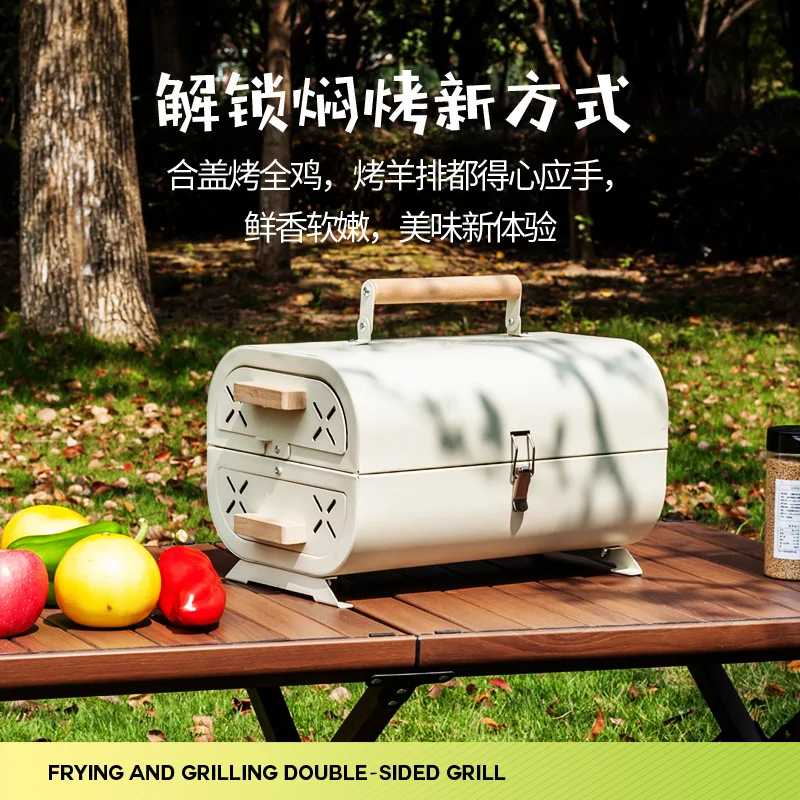 Barbecue Oven Household Grill  - đánh giá và giá Outdoor Camping Activities