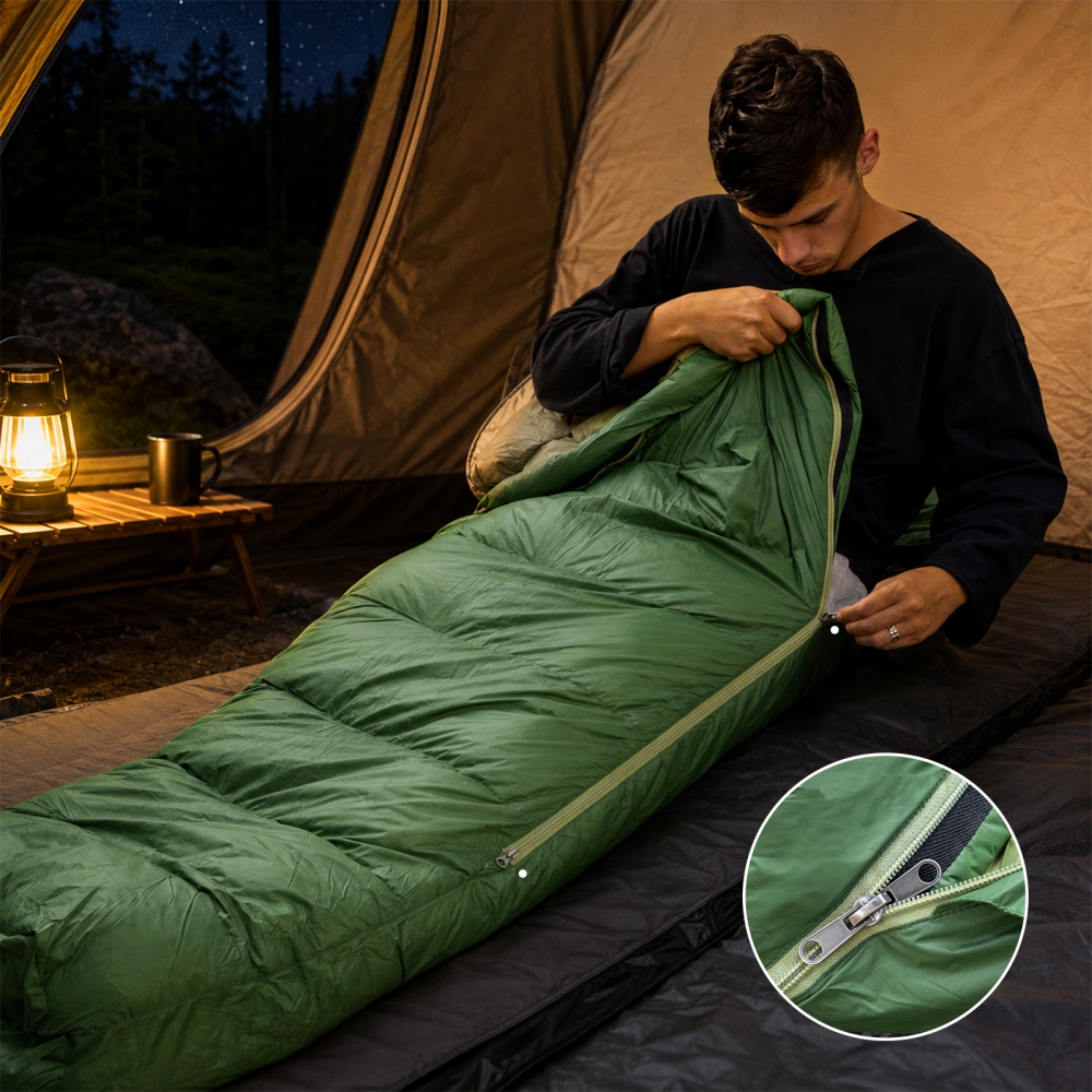 Night Cat Down Sleeping Bag: 6 - đánh giá và giá Ultralight Sleeping Bag
