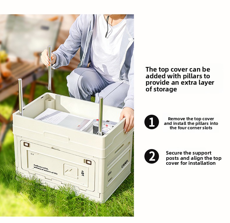 Camping Folding Storage Box Wo - đánh giá và giá Outdoor Camping Loveseat