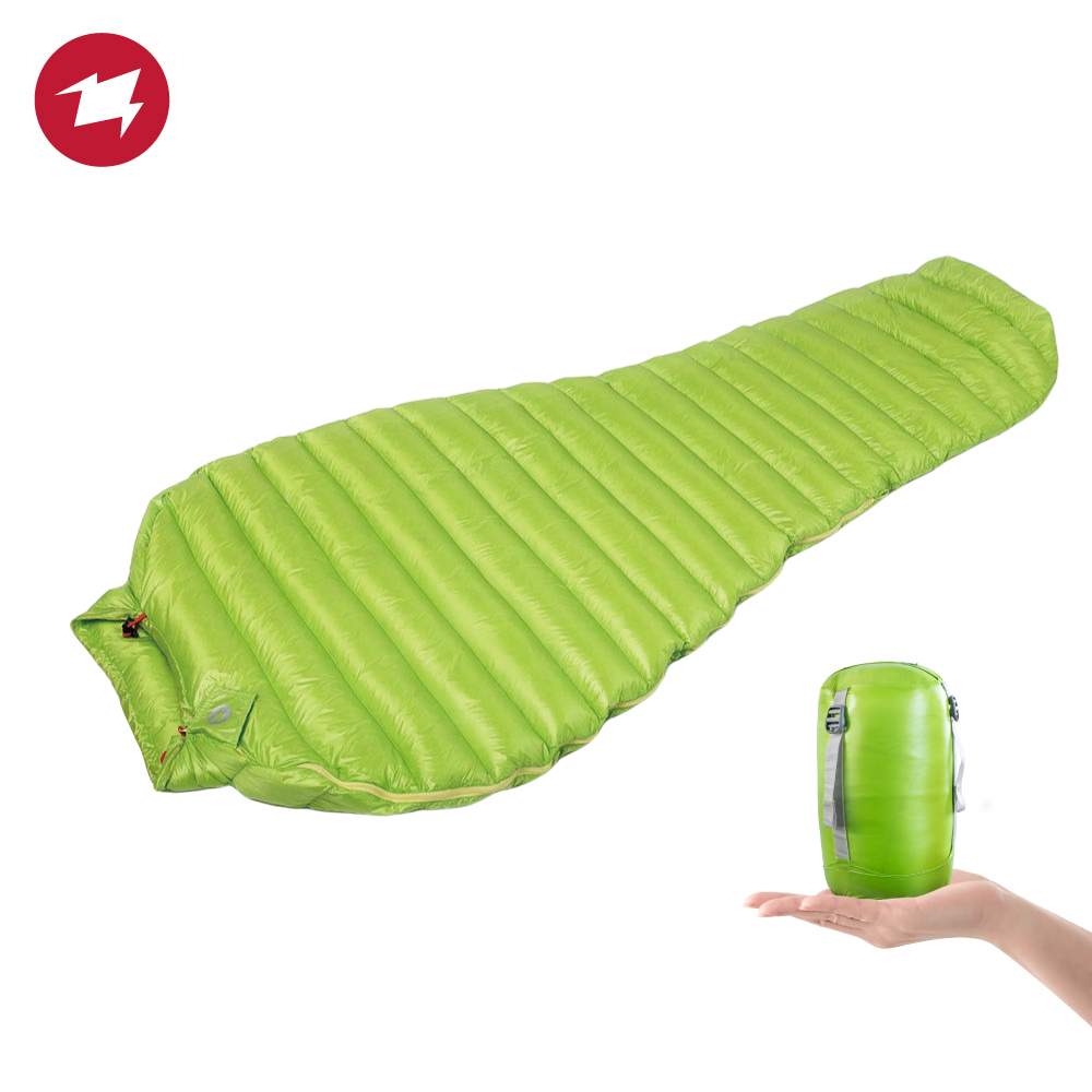 AEGISMAX MINI 800FP Goose Down - đánh giá và giá Ultralight Sleeping Bag