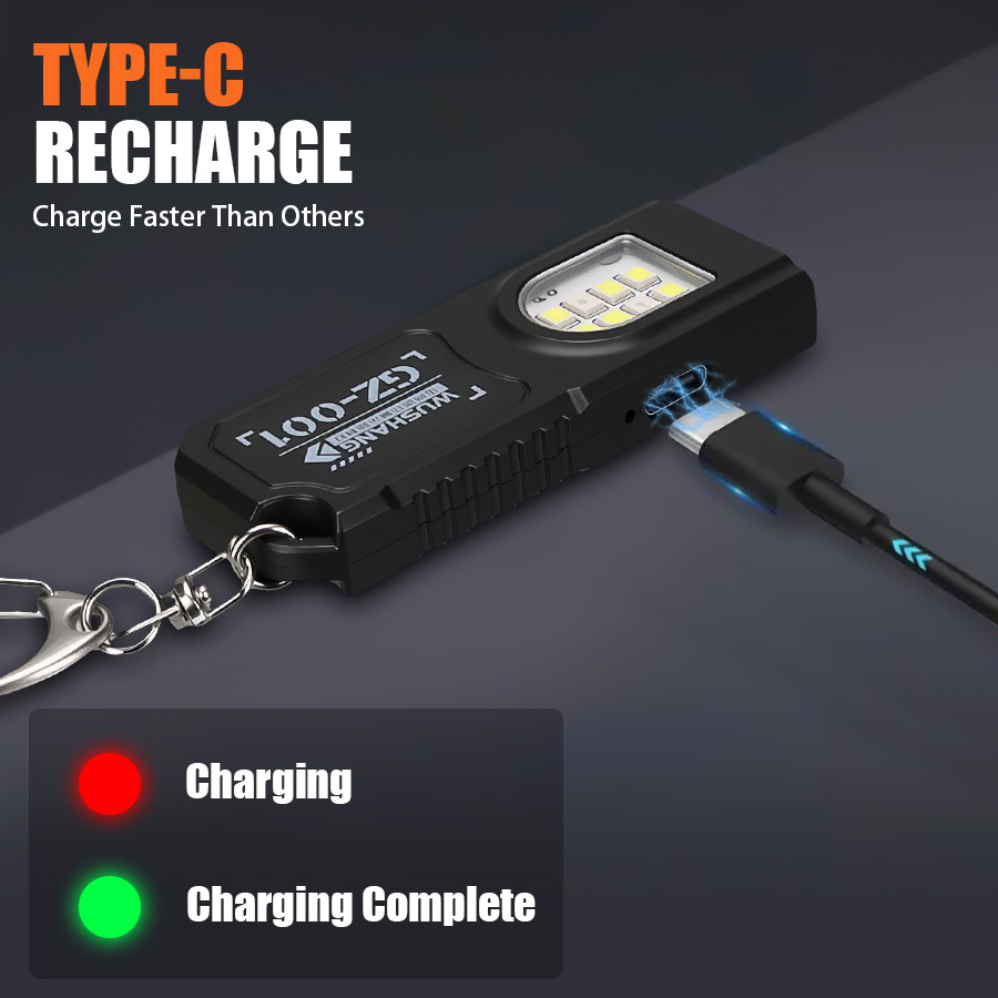 Multifunctional Keychain Flash - đánh giá và giá Outdoor Camping Lamp