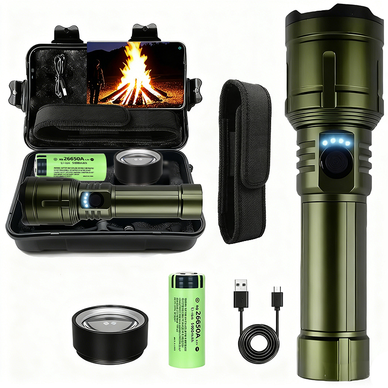 Ultra Powerful Flashlight Conc - đánh giá và giá Outdoor Camping Lamp