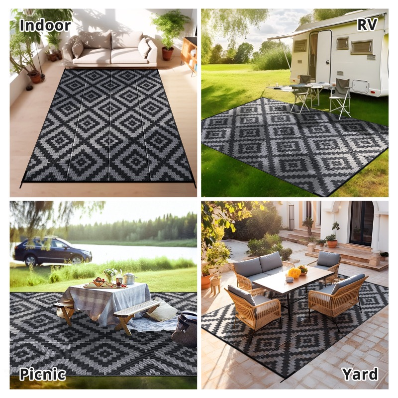 Outdoor Rugs Reversible 5x8 6x - đánh giá và giá Outdoor Camping Rugs 9X12