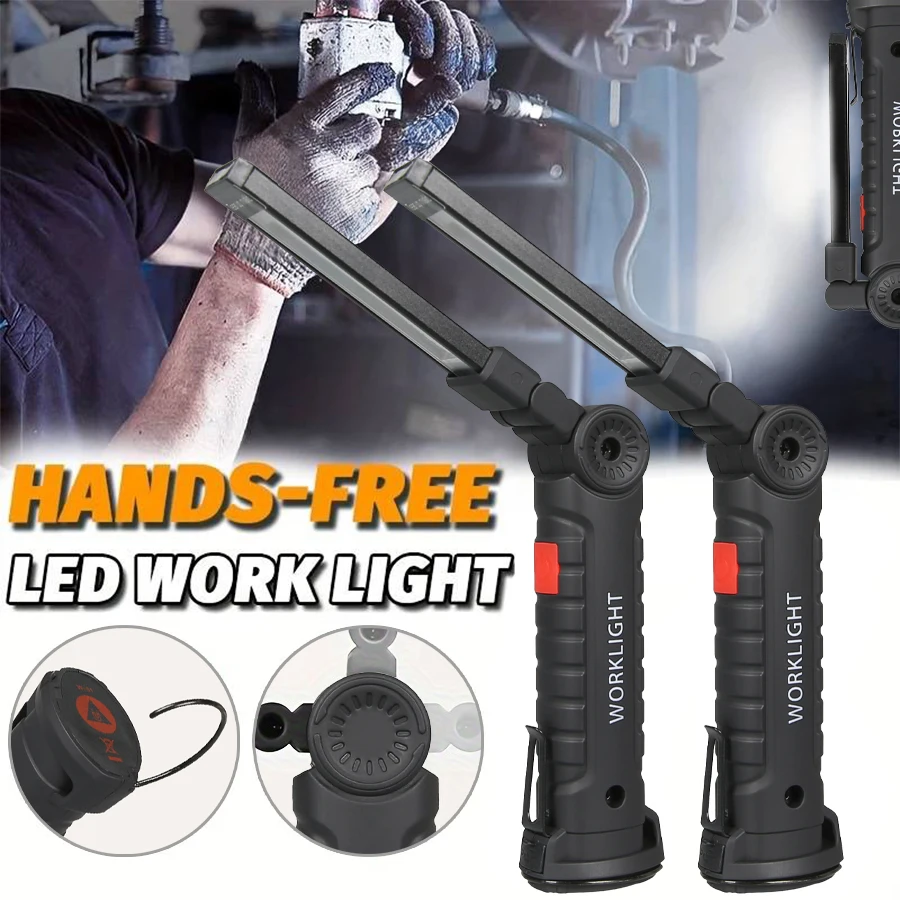 New Portable COB LED Flashligh - đánh giá và giá Outdoor Camping Light Portable