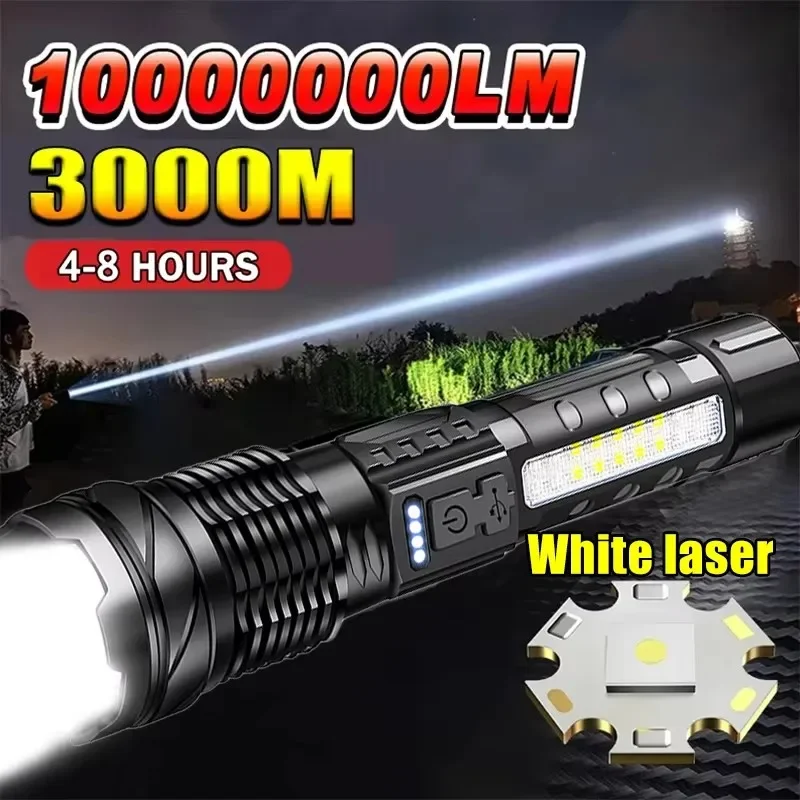 Powerful LED Flashlight Batter - đánh giá và giá Outdoor Camping Lamp