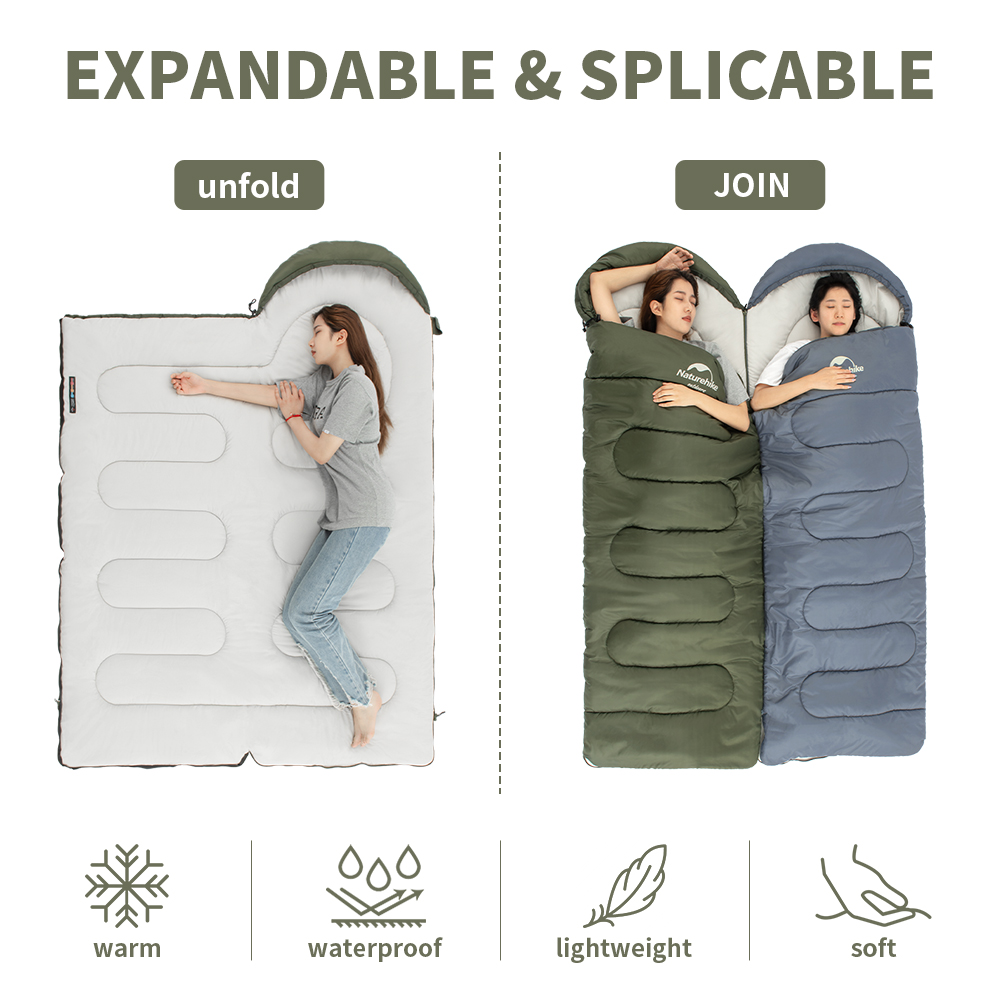Naturehike Y150 Sleeping Bags  - đánh giá và giá Ultralight Sleeping Bag